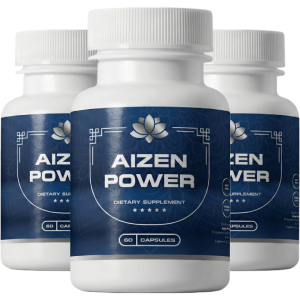 Aizen Power capsule supplement bottle