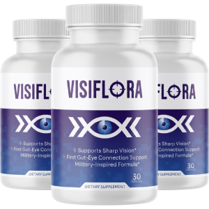 VisiFlora capsule supplement bottle